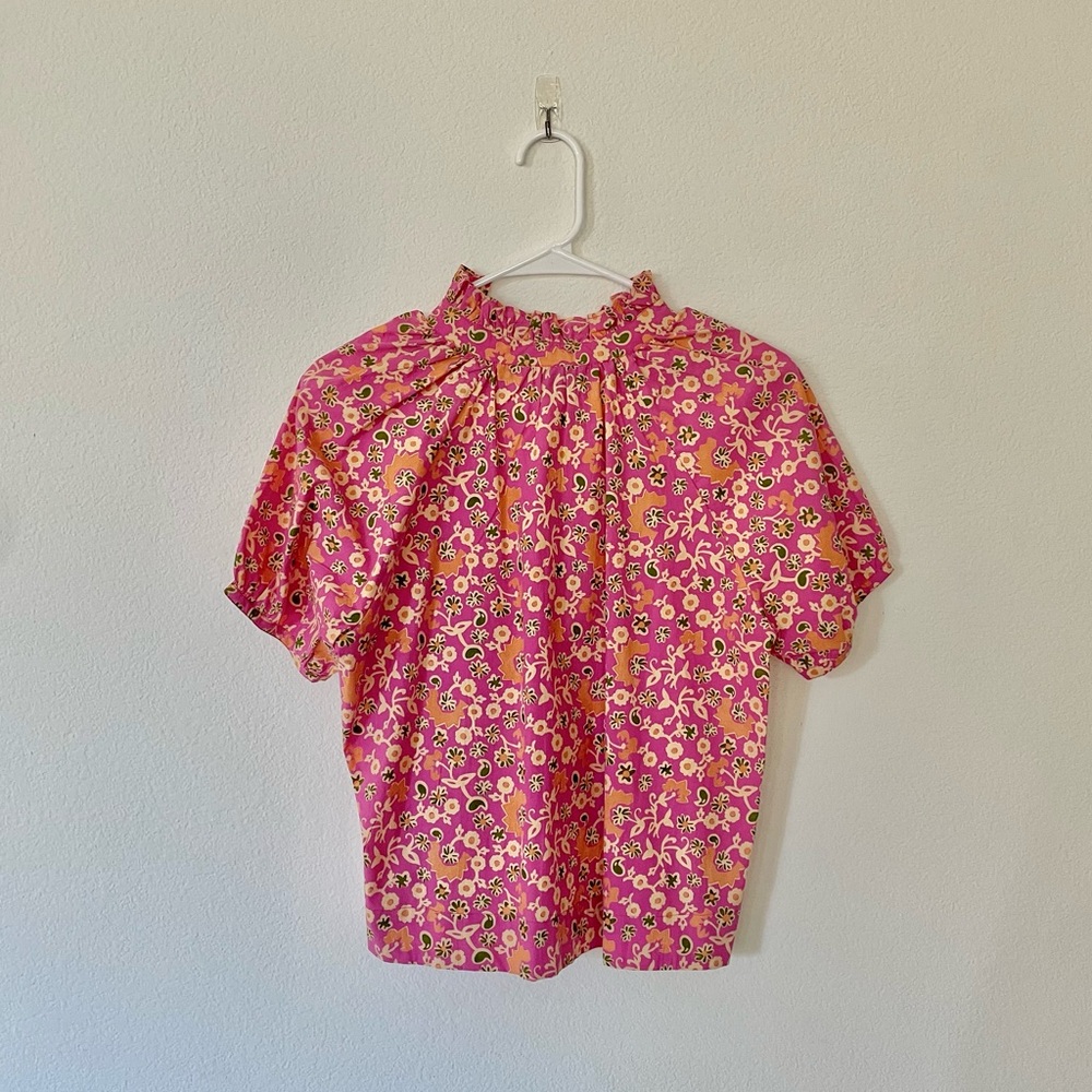 OLIVIA JAMES Elizabeth Top in Harvest Plum | Size S | NWOT - Picture 3 of 6